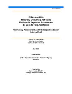 El Dorado Hills, CA Report on Asbestos