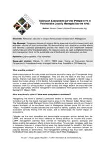 Microsoft Word - TEEBcase_Velondriake_Madagascar_after_review_edited.doc