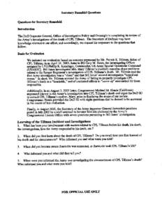 Propaganda in the United States / Friendly fire / United States Army Rangers / United States Army / Corporal / Military / United States / Pat Tillman