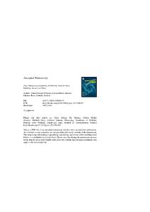 Accepted Manuscript Title: Measuring Variability of Mobility Patterns from Multiday Smart-card Data Author: Chen Zhong Ed Manley Stefan Muller Arisona Michael Batty Gerhard Schmitt PII: