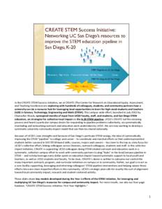 University of California /  San Diego / STEM fields / Lincoln High School / University of California / UCSD Student-Run Free Clinic Project / Association of Public and Land-Grant Universities / Education / Association of American Universities