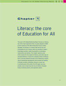 Education for All Global Monitoring Report[removed]