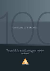 Group of 100 (G100) Code of Conduct