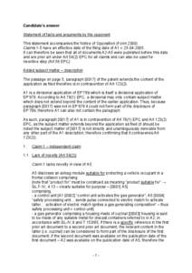 Airbag / Inventive step under the European Patent Convention / Perchlorate / Claim / Inventive step and non-obviousness / A3 / ISO 216 / Aggregate / Counties of Croatia / Patent law / Aerospace