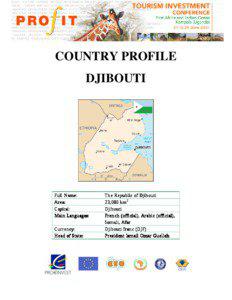 COUNTRY PROFILE DJIBOUTI