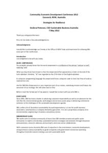 Environmental social science / Sustainability / Environmentalism / Business ethics / AccountAbility / Corporate social responsibility / Steve Preston / Environment / Environmental economics / Applied ethics