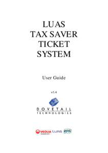 Luas Tax Saver Tickets User Guide