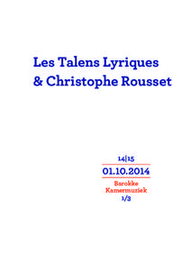 Les Talens Lyriques & Christophe Rousset 14|[removed]