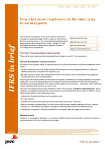 Microsoft PowerPoint - IFRS in brief new requirements for June 2013 interim reports - 6 June 2013