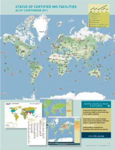 Status of certified IMS Facilities as of 3 September 2011 ION CT TRU