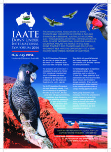 IAATE Down Under International Symposium[removed]The International Association of Avian