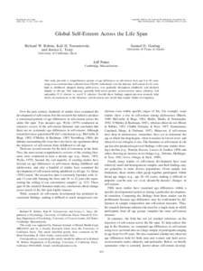 Psychology and Aging 2002, Vol. 17, No. 3, 423– 434 Copyright 2002 by the American Psychological Association, Inc/$5.00 DOI: 