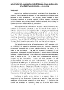 Ministry of Communications and Information Technology / Ministry of Personnel /  Public Grievances and Pensions / Administrative Reforms Commission / National e-Governance Plan / Indian Institute of Public Administration / E-Office Mission Mode Project / E-governance / Public administration / Governance / Governance in higher education