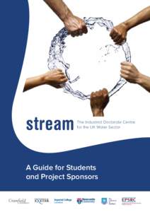stream  The Industrial Doctorate Centre for the UK Water Sector  A Guide for Students