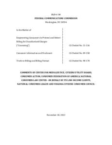 Cramming / Internet fraud / Personal finance / Deception / Federal Communications Commission / Ringtone / Fraud / ILD Teleservices / Phone fraud / Consumer fraud / Ethics / Business ethics