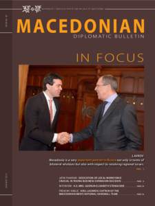 MDB No. 69  Ministry of Foreign Affairs of the Republic of Macedonia