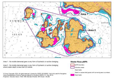 Wester Ross MPA – Voluntary areas co-ordinates   