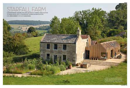 home  sTARFALL FARM CONTEMPORARY sensibilities and aesthetics turned a relocation to fresh fields into a triumphANT georgian REnovation