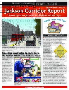 SEATTLE STREETCAR FIRST HILL LINE February/March 2014 Jackson Corridor Report Pioneer Square
