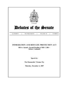 Human migration / Immigration and Refugee Board of Canada / Immigration and Refugee Protection Act / Immigration law / Canada / Refugee / Canada and Iraq War resisters / Canadian immigration and refugee law / Immigration to Canada / Forced migration / Canadian immigration law