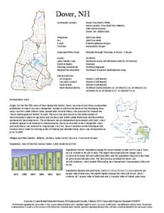 Dover /  Delaware / Dover /  New Jersey / Cochecho River / Dover / Geography of the United States / New Hampshire / Dover /  New Hampshire