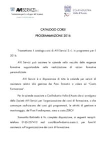 Microsoft Word - CATALOGO CORSI 2016 DEF