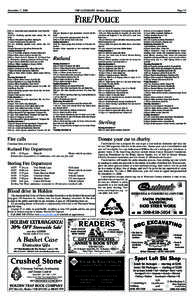 December 7, 2006  THE LANDMARK Holden, Massachusetts Page 53