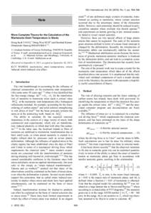 ISIJ International, Vol[removed]), No. 1, pp. 164–166  study23) of pre–deformed single crystals of austenite, transformed on cooling to martensite, where variant selection occurred due to the anisotropic nature of t