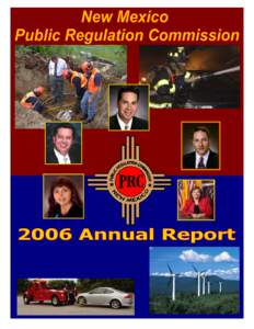 New Mexico Public Regulation Commission Annual Report[removed]Letter from PRC Commissioners……………………………………………………1 PRC Commissioners……………………………………………