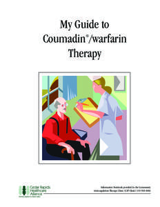 My Guide to Coumadin Warfarin Therapy.indd
