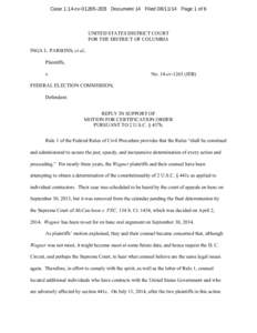 Lyndon LaRouche U.S. Presidential campaigns / Federal Election Commission / Federal Rules of Civil Procedure / Federal Election Commission v. Akins