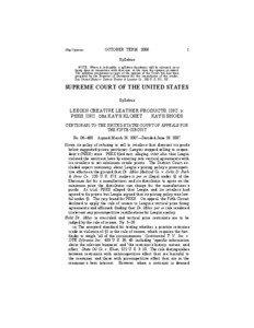 06-480	Leegin Creative Leather Products, Inc.  v. PSKS, Inc[removed])