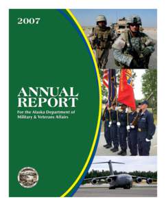 Alaska Department of Military and Veterans Affairs / Alaska Air National Guard / Alaska Army National Guard / Sarah Palin / Craig Campbell / 176th Wing / Northern Edge / State Defense Force / United States Coast Guard / Alaska / United States / United States Air National Guard