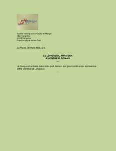 Société historique et culturelle du Marigot http://marigot.ca  Projet dirigé par Michel Pratt  La Patrie, 30 mars l898, p.8.