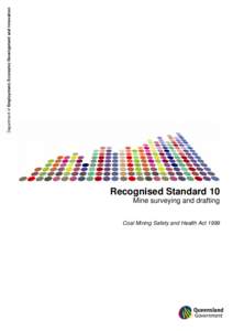 Recognised Standard 10 - Mine surveying and drafting