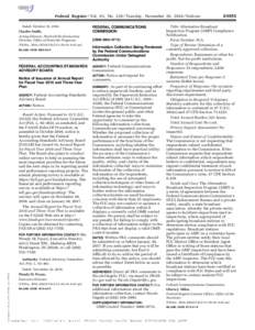 Federal Register / Vol. 81, NoTuesday, November 29, Notices Dated: October 19, 2016. Charles Smith, Acting Director, Pesticide Re-Evaluation Division, Office of Pesticide Programs.