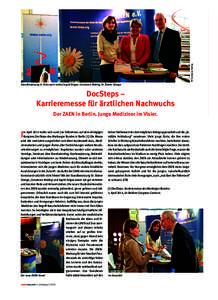 © Constance Nolting  Zaenmagazin_02/2014_GesamtHeft_leFa.qxp_Layout:06 Seite 30 Standbesetzung (v. links nach rechts) Ingrid Grigas, Constance Nolting, Dr. Rainer Stange