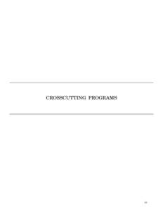 CROSSCUTTING PROGRAMS  23 3. HOMELAND SECURITY FUNDING ANALYSIS Since the terrorist attacks of September 11, 2001,