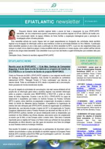 EFIATLANTIC  newsletter N°1/Verão 2011