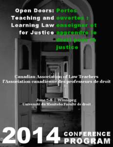 Open Doors: Teaching and Learning Law for Justice  Portes