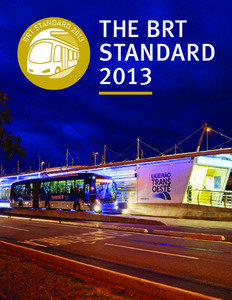 THE BRT STANDARD 2013