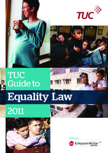 TUC Guide to Equality Law 2011