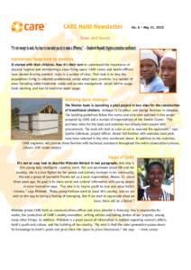 CARE Haiti Newsletter[removed]eng International