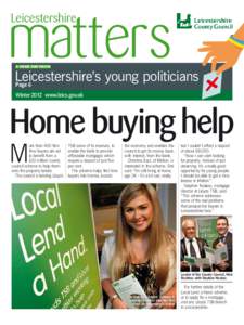 matters Leicestershire A VOICE FOR YOUTH  Leicestershire’s