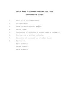 Private law / Legal documents / Contractual term / Unfair Contract Terms Act / As is / Contract / Consumer Protection (Distance Selling) Regulations / Unfair Terms in Consumer Contracts Regulations / Law / Contract law / English contract law