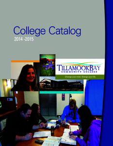College Catalog[removed]LAM  tILLAMOOKBAY