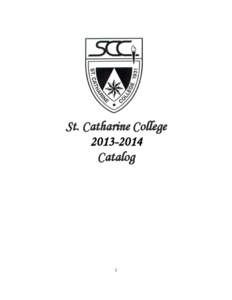 St. Catharine College[removed]Catalog 1