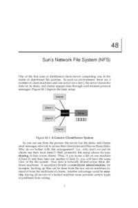 48 Sun’s Network File System (NFS)