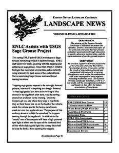 Eastern Nevada Landscape Coalition landscape news