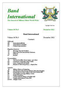 Band International The Journal of Military Music World-Wide
